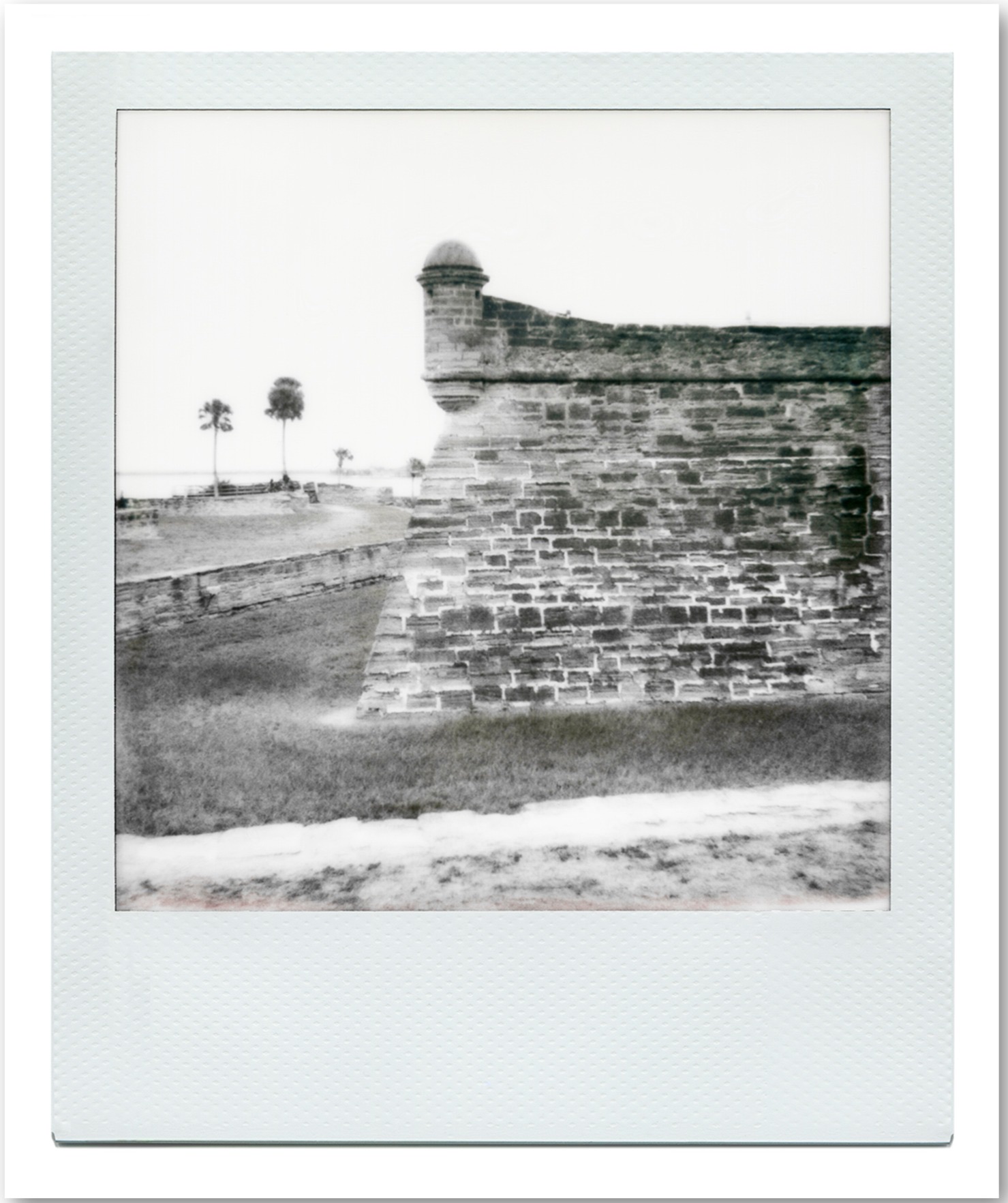 Castillo de San Marcos Polaroid 3, artwork by William Meyer