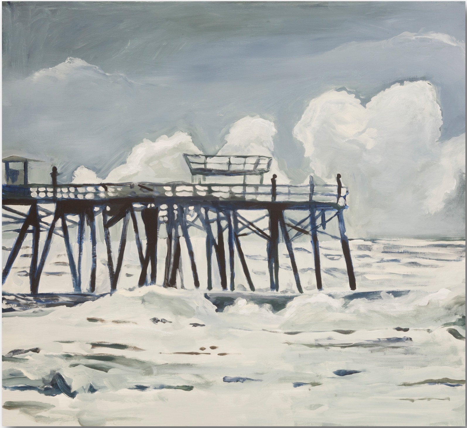 Catalina Pier, artwork by William Meyer