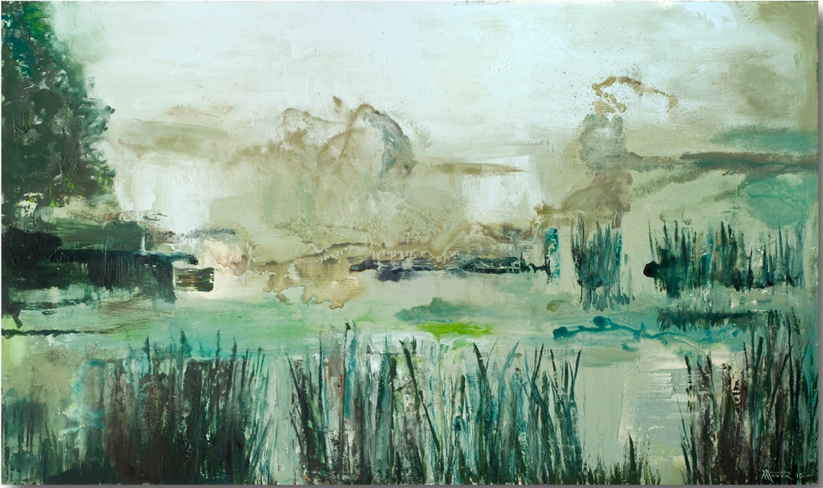 Lakeside Marsh, artwork by William Meyer