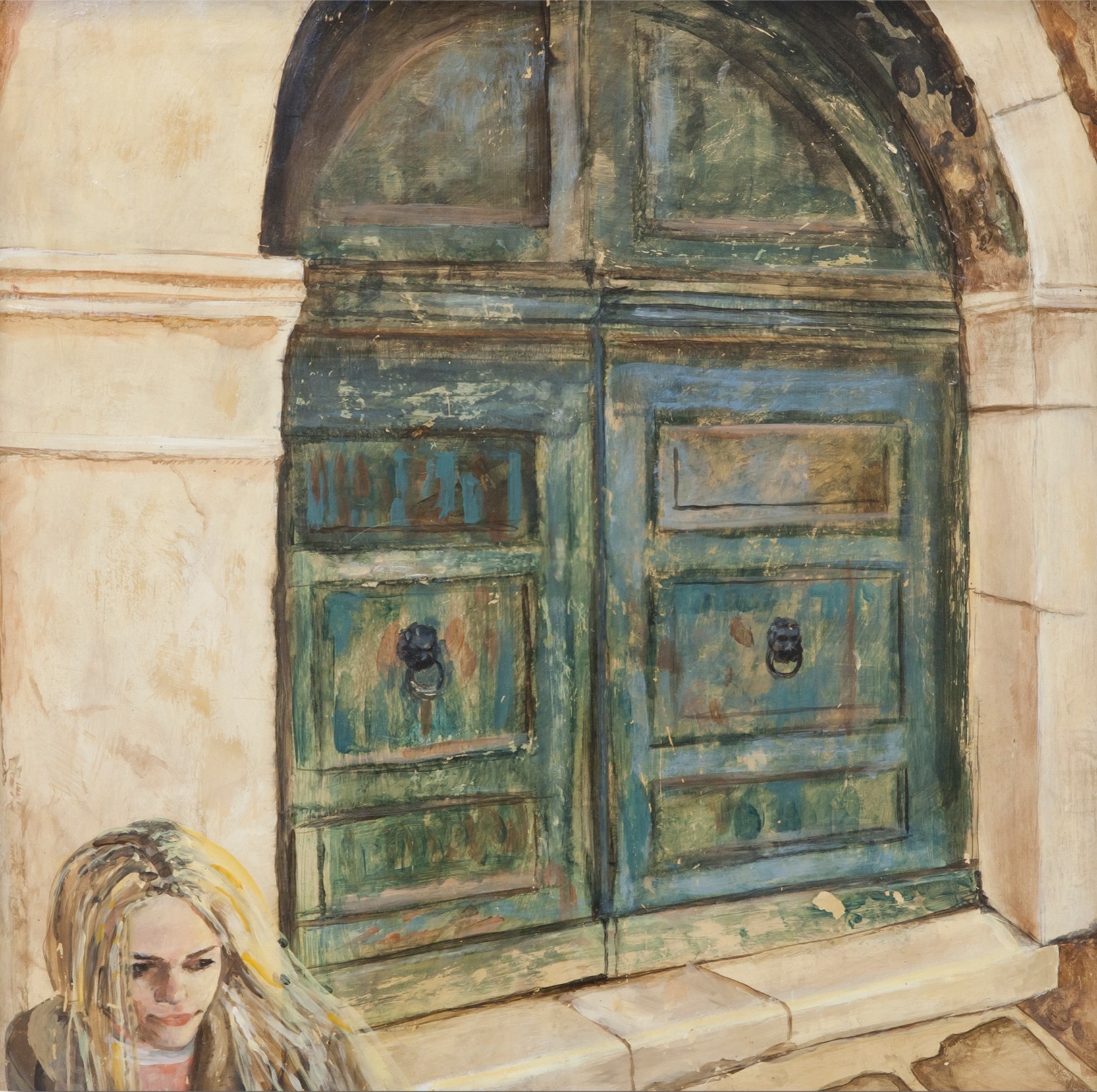 Tuscan Door, artwork by William Meyer