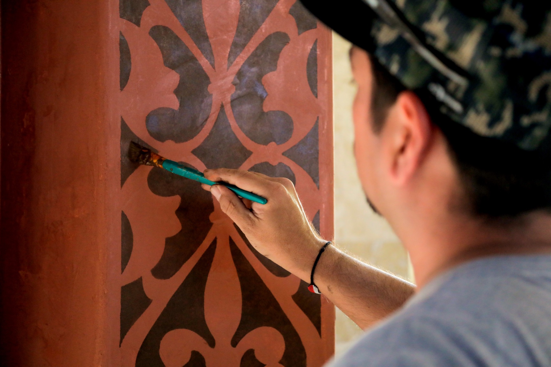 Stenciling project example 2