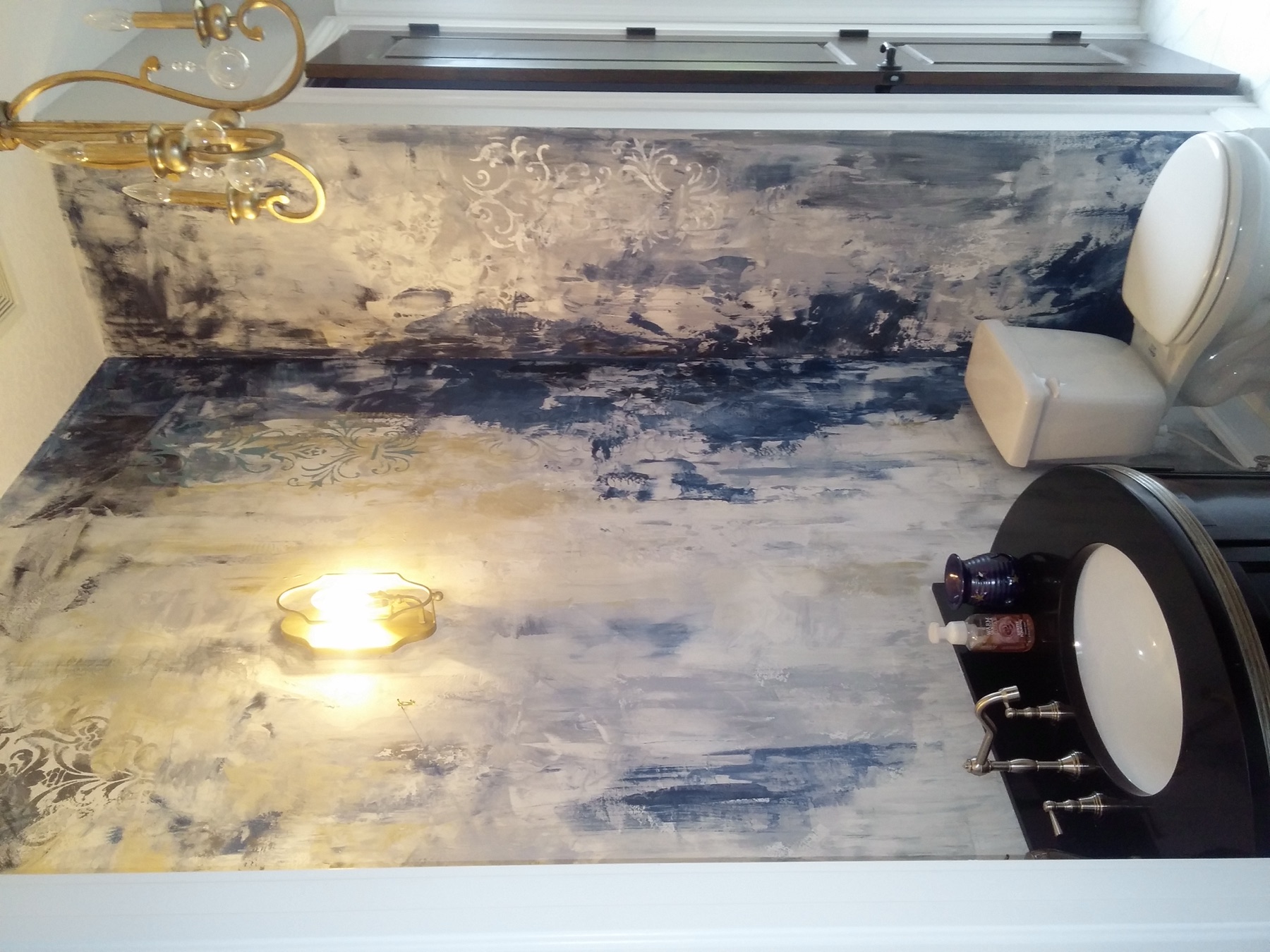 Stenciling project example 11