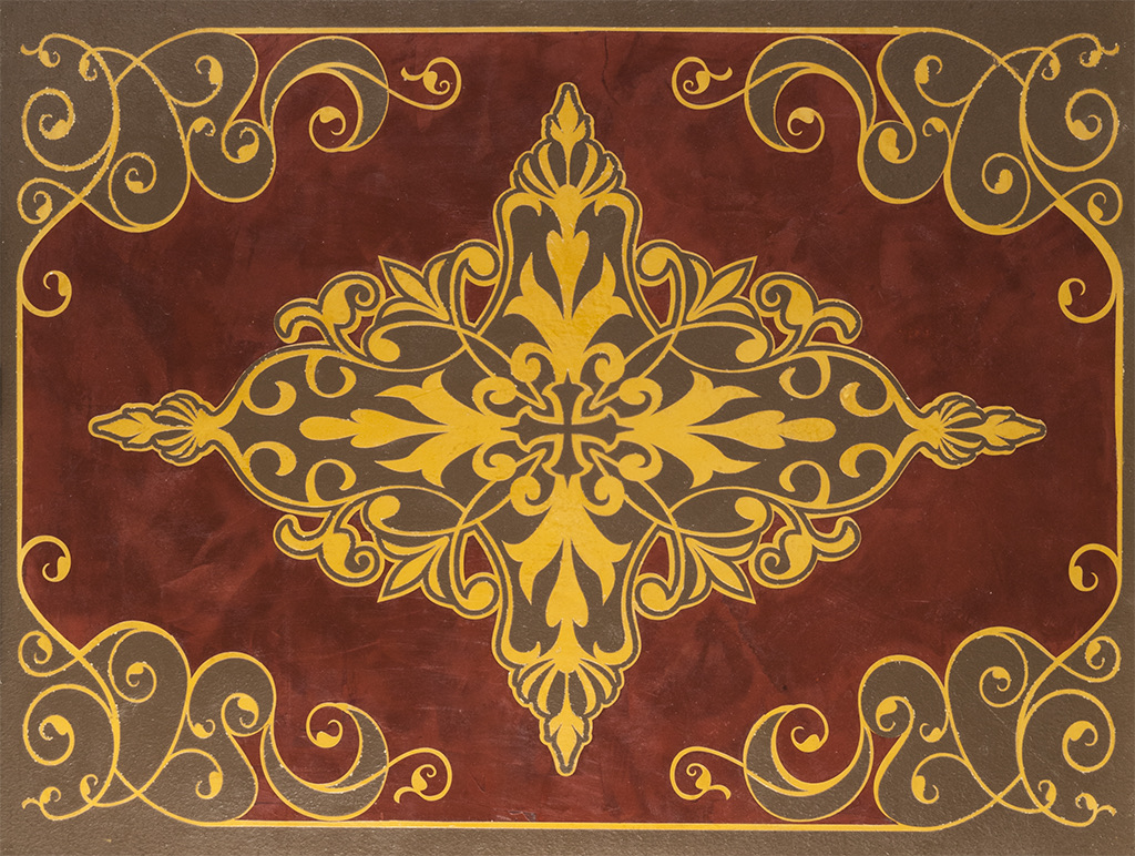 Stenciling project example 12