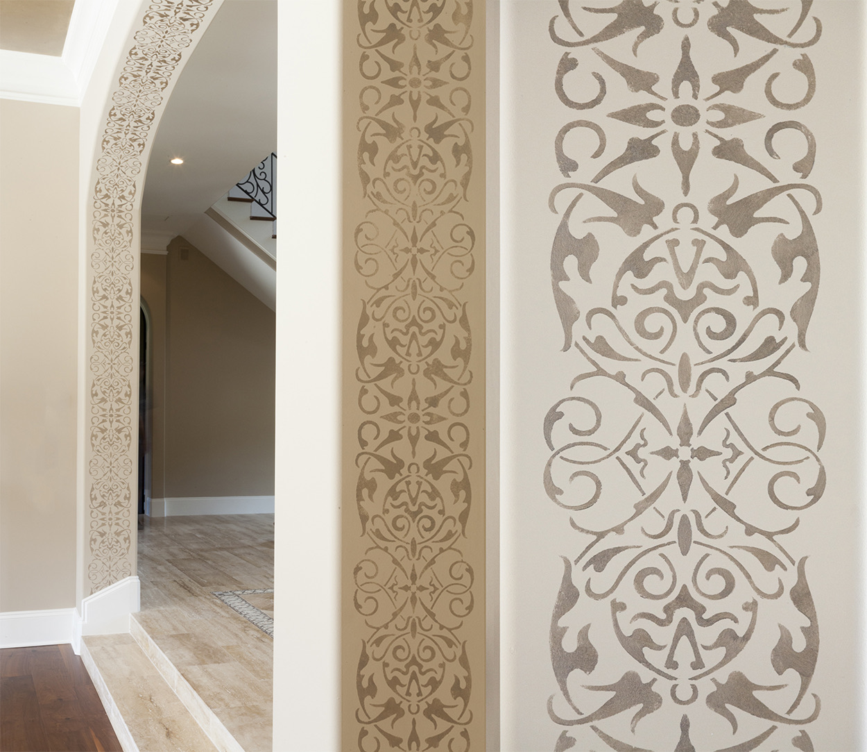 Stenciling project example 16