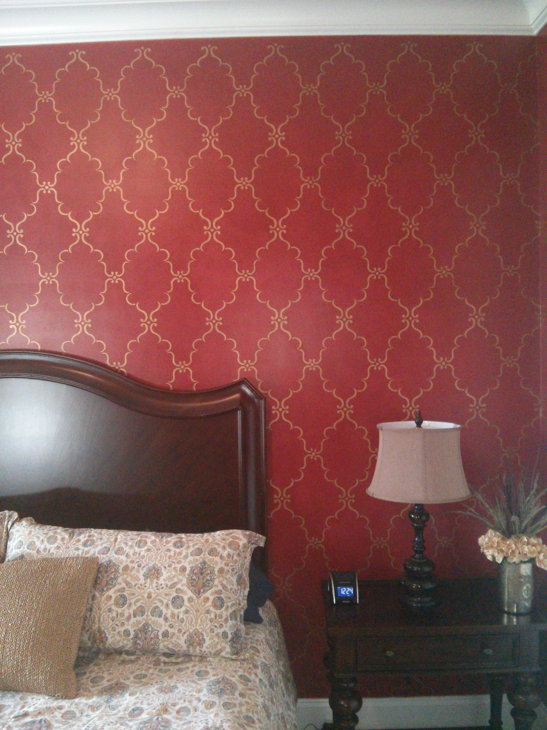 Stenciling project example 18